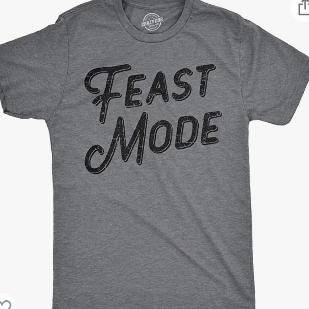 Gray graphic unisex tee